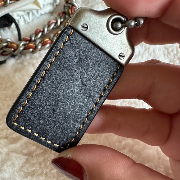 NWT!RARE! Coach 1941 Women's Shoulder Bag Dinky With Colorblock Coach Link 86831 - Picture 9 of 15